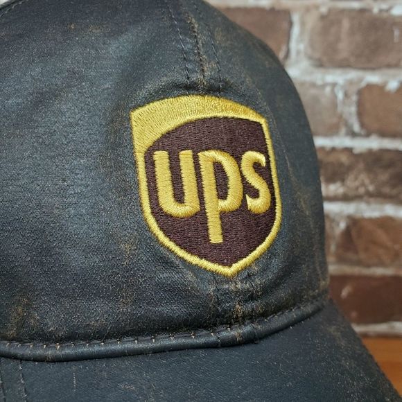 Vintage Leather Ups Hat - Picture 7 of 11